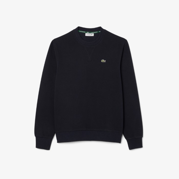 Εικόνα της Γυναικείο Piqué Crew Neck Φούτερ Relaxed Fit 
