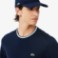 Εικόνα της Ανδρικό Ribbed Collar Cotton T-Shirt Regular Fit 