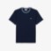 Εικόνα της Ανδρικό Ribbed Collar Cotton T-Shirt Regular Fit 