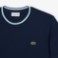 Εικόνα της Ανδρικό Ribbed Collar Cotton T-Shirt Regular Fit 