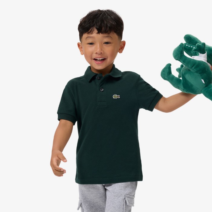 Εικόνα της Παιδική Petit Piqué Polo Μπλούζα
