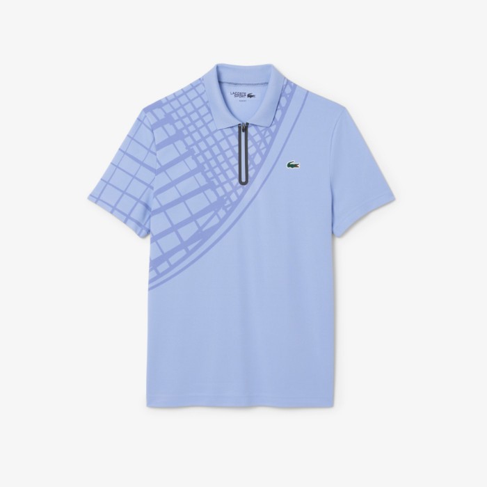 Εικόνα της Ανδρική Ultra Dry Printed Tennis Polo Μπλούζα Slim Fit 