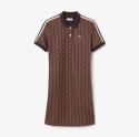 Γυναικείο Monogram Jacquard Polo Φόρεμα Slim Fit 