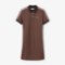 Γυναικείο Monogram Jacquard Polo Φόρεμα Slim Fit -3EF2655|L9I4