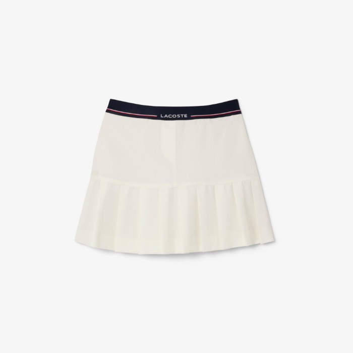Εικόνα της Γυναικεία Short Wool Blend Πλισέ Φούστα