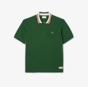 Ανδρική Made in France Stripe Collar Polo Μπλούζα Classic Fit 