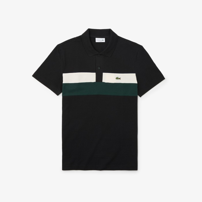 Εικόνα της Ανδρικό Colorblock Petit Piqué Polo Μπλούζα Regular Fit 