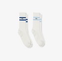 Unisex Ribbed Πλεκτές Κάλτσες με Ρίγες 