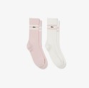 Unisex Ribbed Πλεκτές Κάλτσες με Ρίγες 
