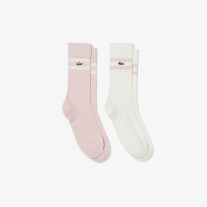 Εικόνα της Unisex Ribbed Πλεκτές Κάλτσες με Ρίγες 