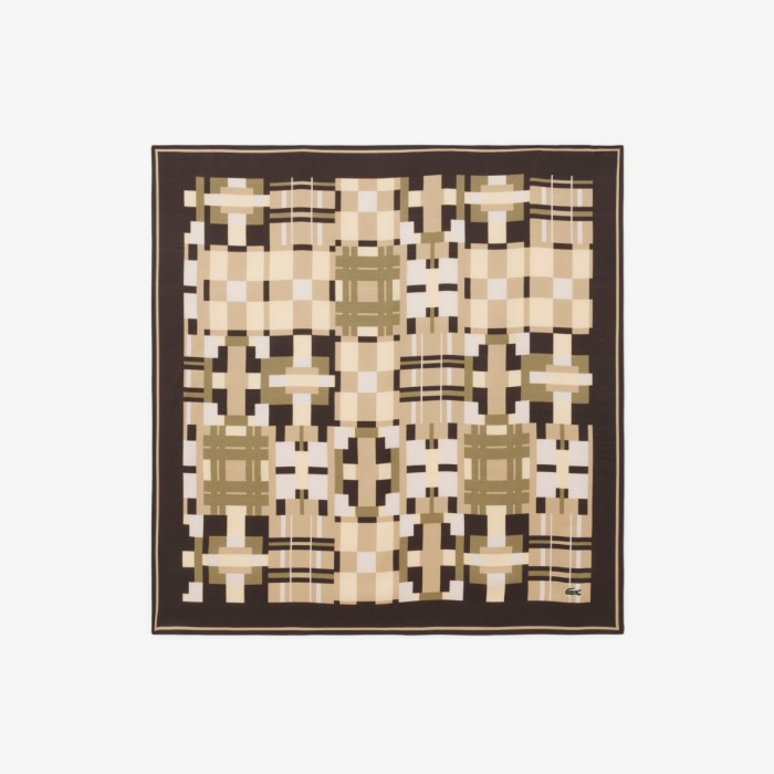 Εικόνα της Γυναικείο Geometric Pattern Φουλάρι