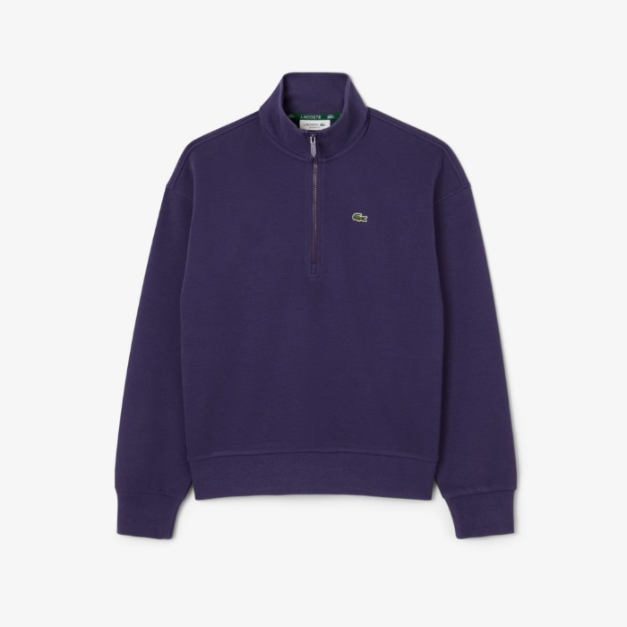 Εικόνα της Γυναικείο Zip-Up Piqué Φούτερ 