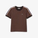 Γυναικείο Monogram Jacquard T-shirt Slim Fit