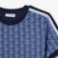 Εικόνα της Γυναικείο Monogram Jacquard T-shirt Slim Fit