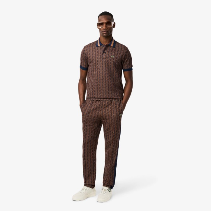 Εικόνα της Ανδρική Paris Monogram Jacquard Track Pants
