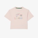 Παιδικό Oversized Print Βαμβακερό T-shirt 