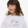 Εικόνα της Παιδικό Oversized Print Βαμβακερό T-shirt 