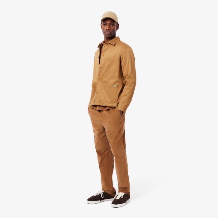 Εικόνα της Ανδρικό Corduroy Παντελόνι Regular Fit 