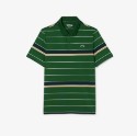 Ανδρική Striped Ultra Dry Stretch Golf Polo Μπλούζα 
