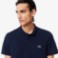 Εικόνα της Ανδρική Cotton Blend Polo Μπλούζα Regular Fit 