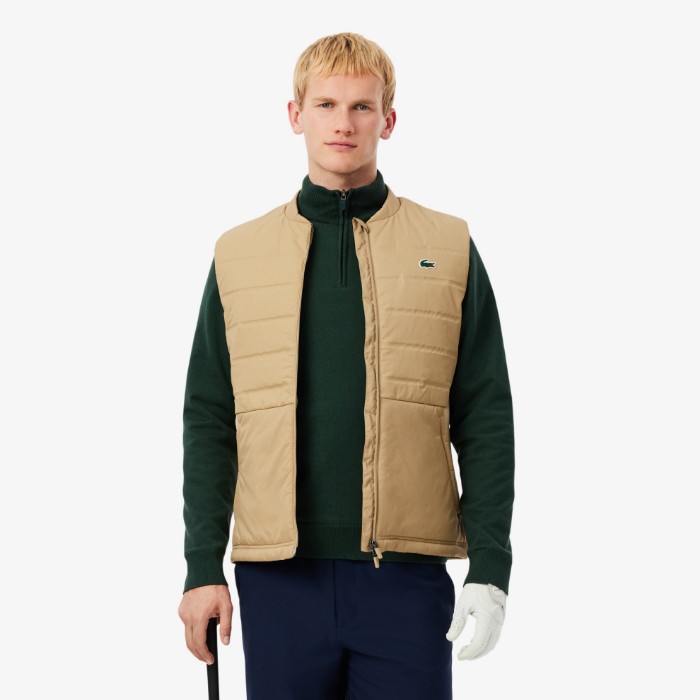 Εικόνα της Ανδρικό Golf Quilted Αμάνικο Jacket