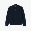 Ανδρικό Cotton and Wool Knit Bomber Jacket