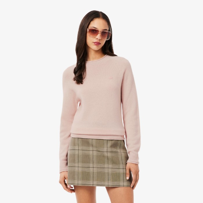 Εικόνα της Γυναικείο 3D Knit Carded Μάλλινο Πουλόβερ