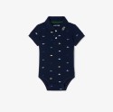 Βρεφικό Crocodile Print Piqué Bodysuit 