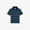 Παιδική Contrast Stripe Petit Piqué Polo Μπλούζα 