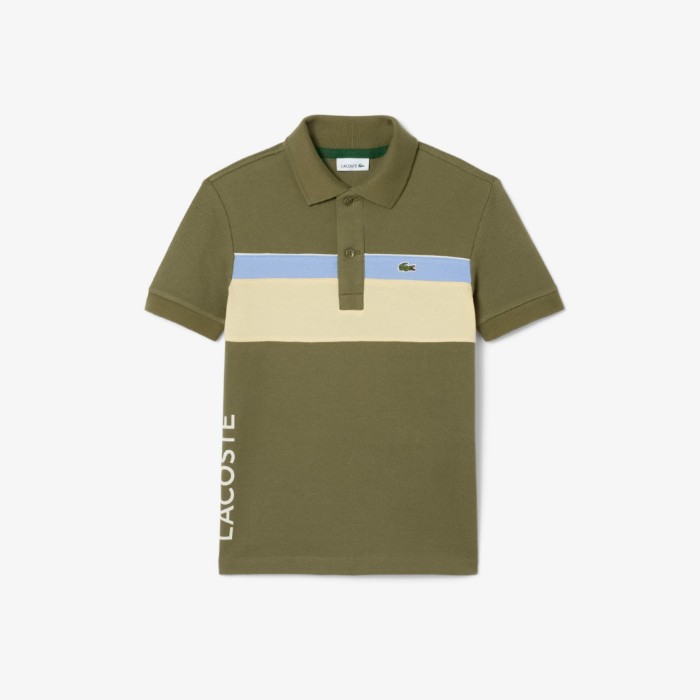 Εικόνα της Παιδική Colour-Block Piqué Polo Μπλούζα 