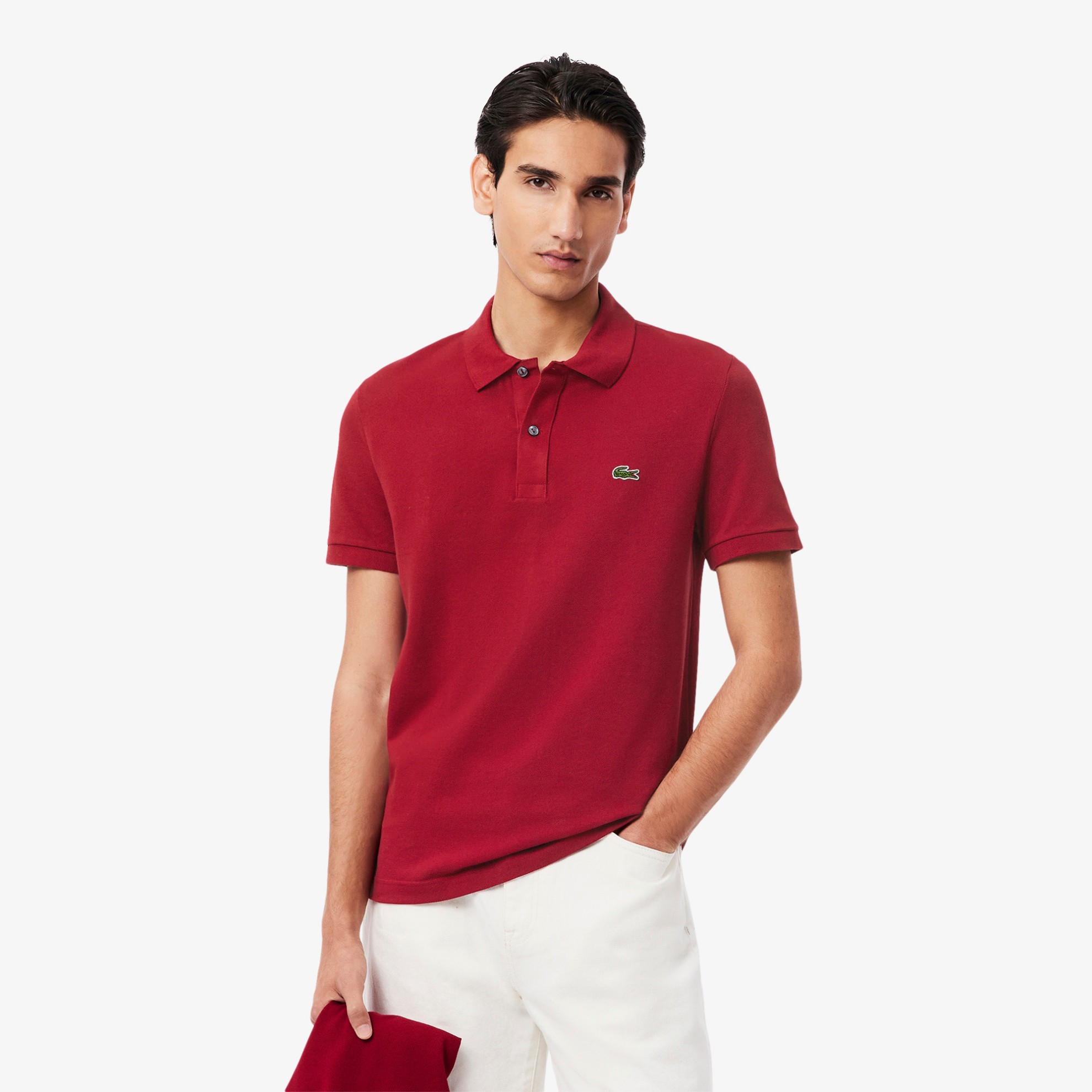 Εικόνα της Ανδρική Polo Μπλούζα Petit Pique Slim Fit