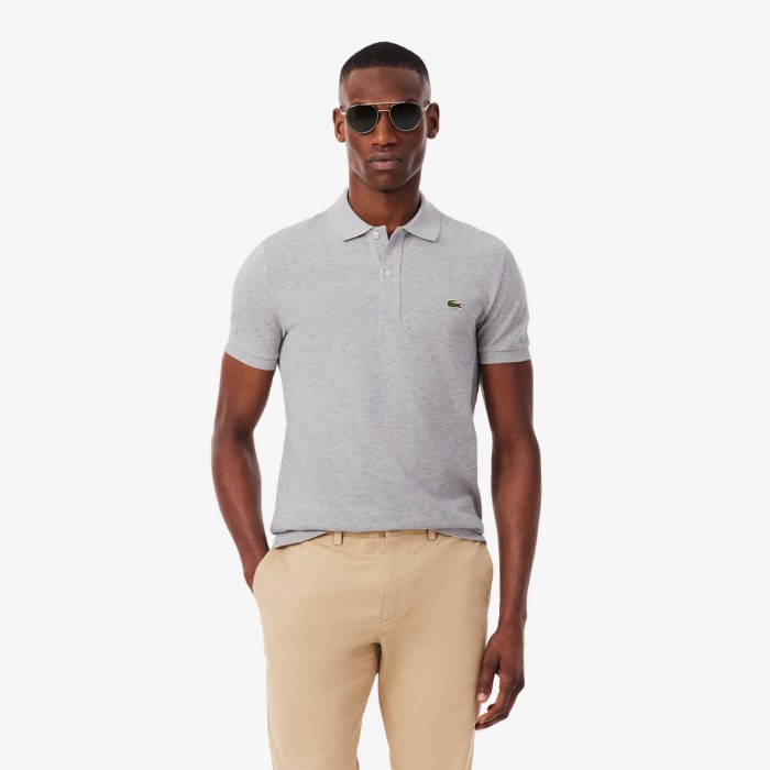Εικόνα της Ανδρική Polo Μπλούζα Petit Pique Slim Fit