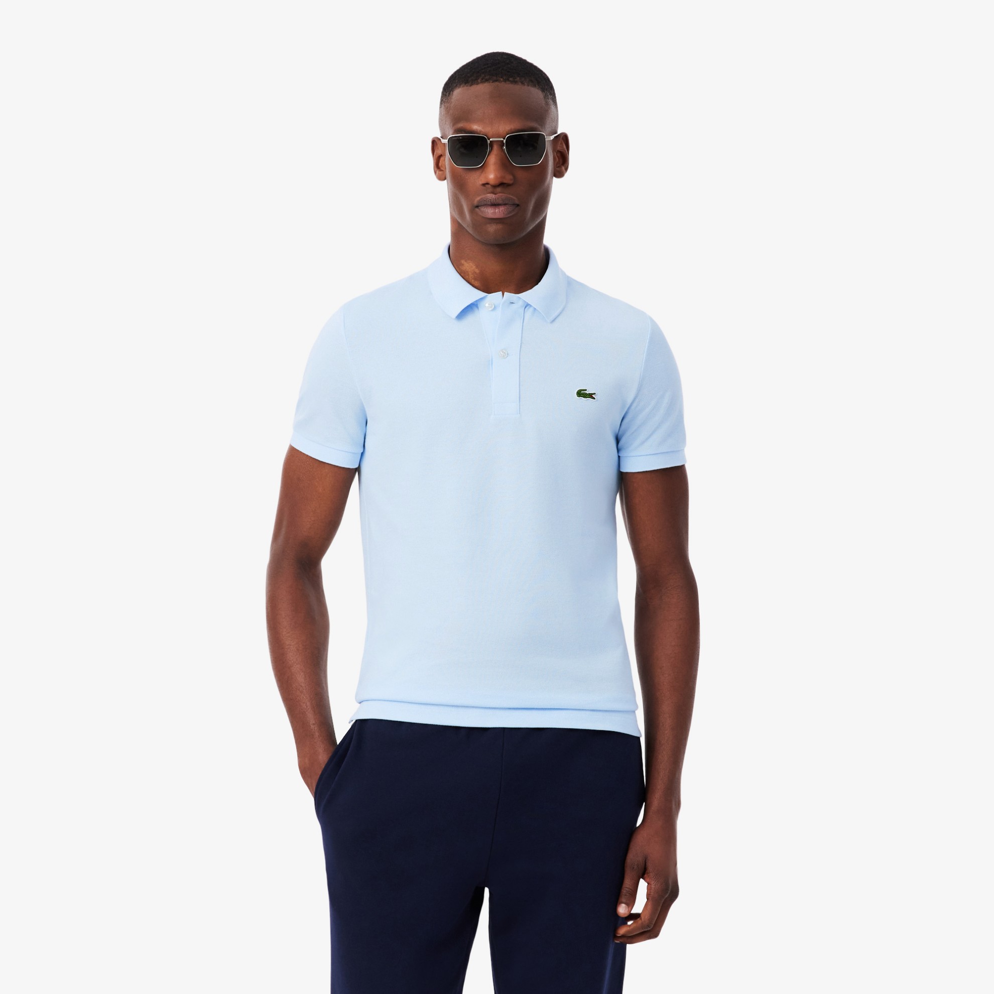Εικόνα της Ανδρική Polo Μπλούζα Petit Pique Slim Fit