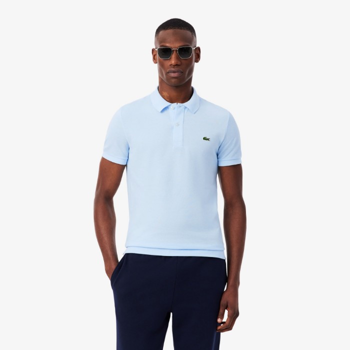 Εικόνα της Ανδρική Polo Μπλούζα Petit Pique Slim Fit