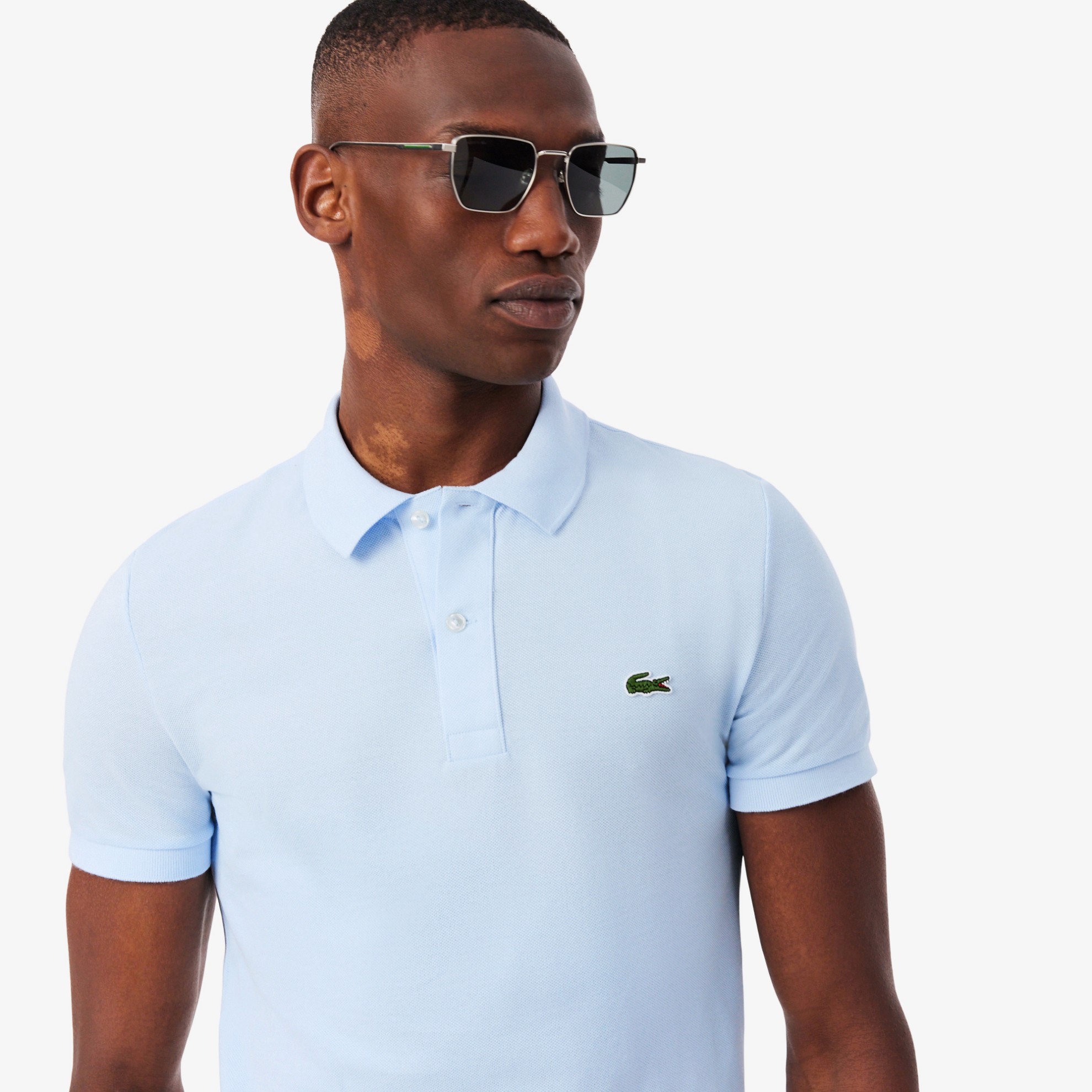 Εικόνα της Ανδρική Polo Μπλούζα Petit Pique Slim Fit