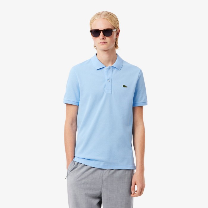 Εικόνα της Ανδρική Polo Μπλούζα Petit Pique Slim Fit