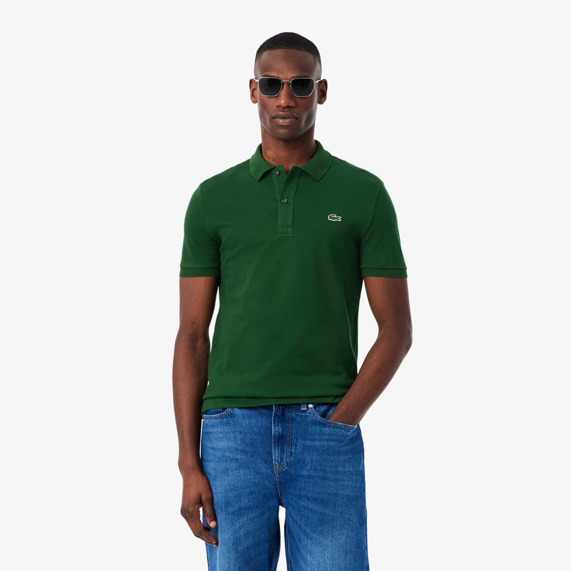Εικόνα της Ανδρική Polo Μπλούζα Petit Pique Slim Fit