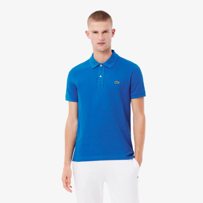 Εικόνα της Ανδρική Polo Μπλούζα Petit Pique Slim Fit