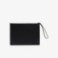 Εικόνα της Unisex Anna Coated Piqué Canvas Clutch με Φερμουάρ
