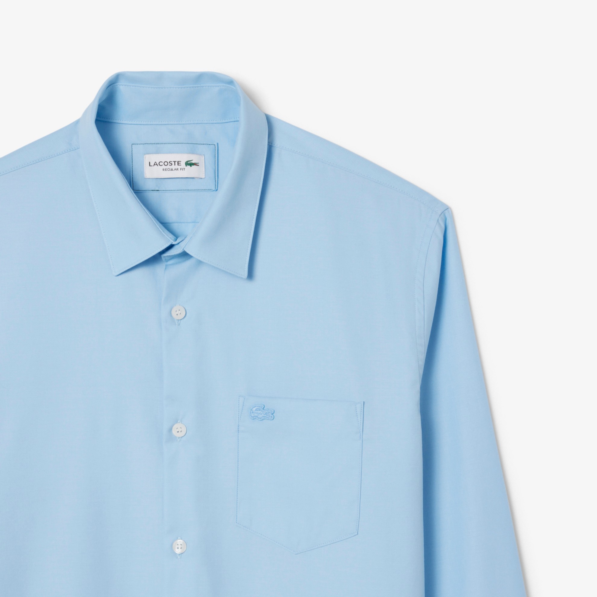 Εικόνα της Ανδρικό Πουκάμισο Regular Fit από Βαμβακερή Ποπλίνα