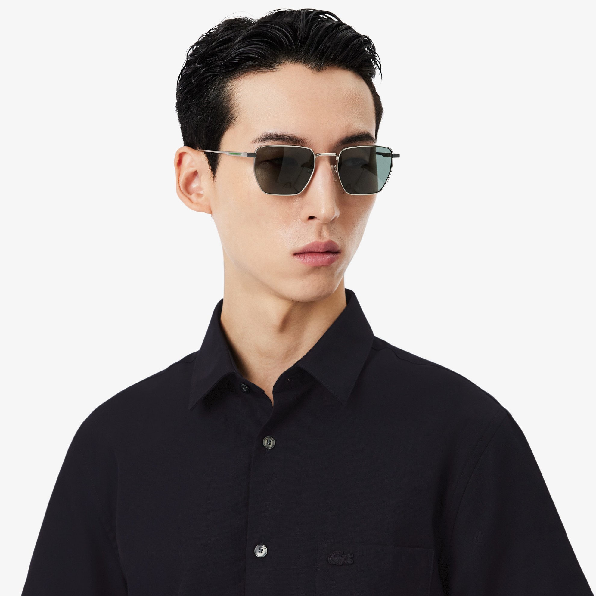 Εικόνα της Ανδρικό Solid Cotton Πουκάμισο Regular Fit 