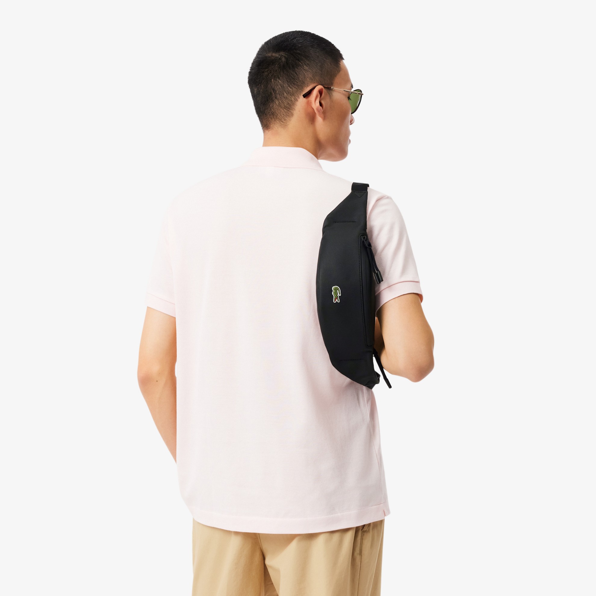 Εικόνα της Unisex LCST Coated Canvas Zippered Τσάντα Μέσης