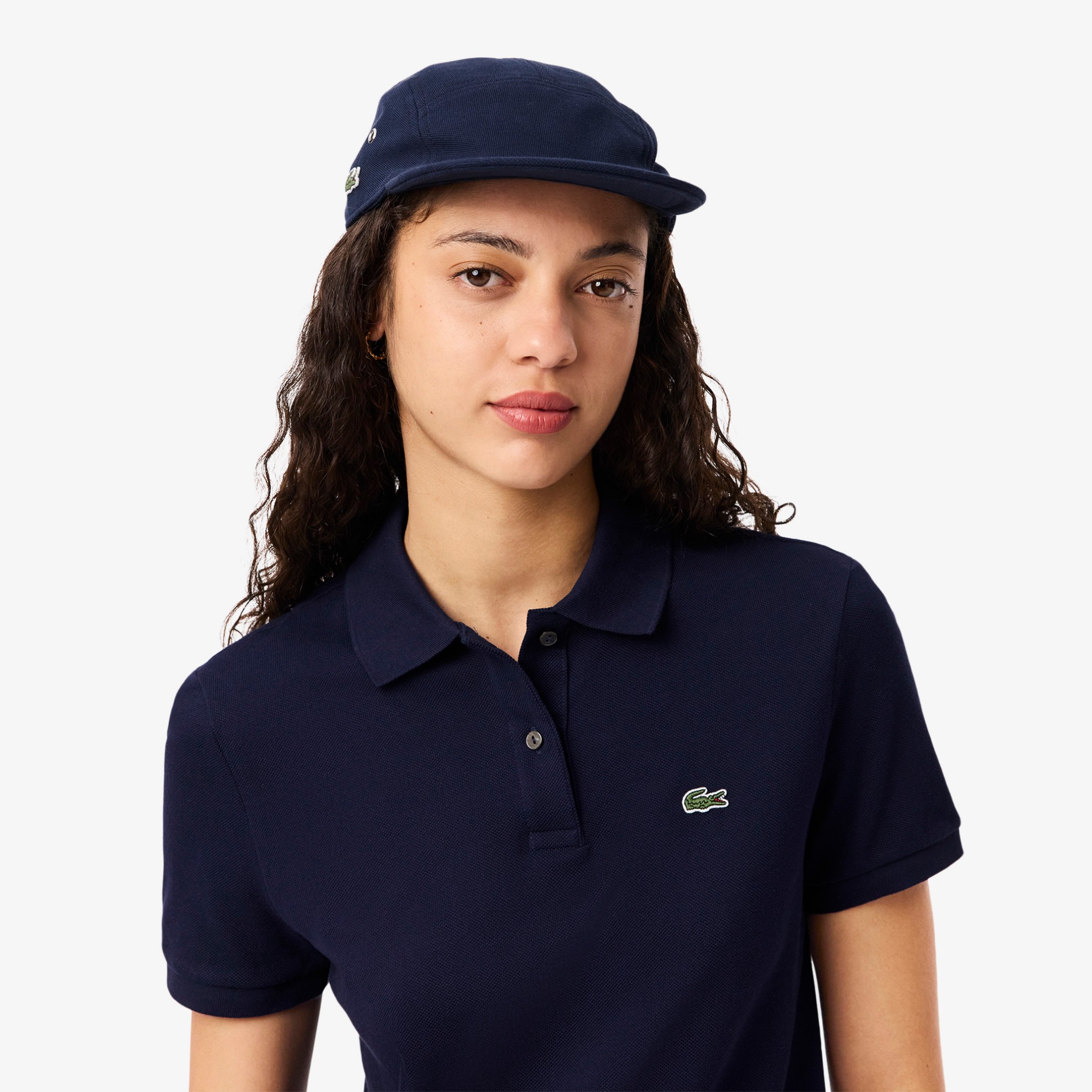 Εικόνα της Γυναικεία Petit Piqué Polo Μπλούζα Regular Fit