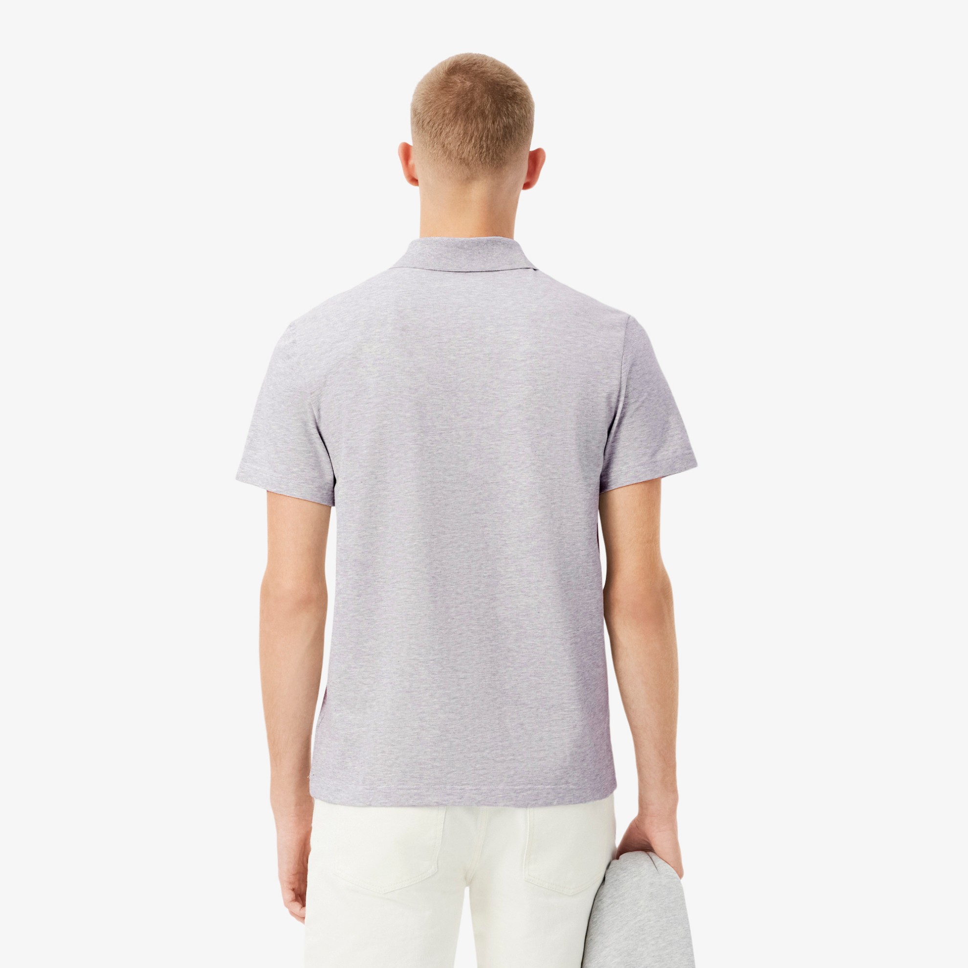 Εικόνα της Ανδρική Cotton Blend Polo Μπλούζα Regular Fit 