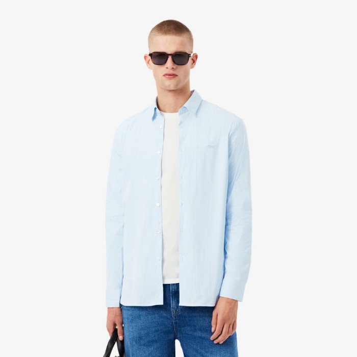 Εικόνα της Ανδρικό Ριγέ Πουκάμισο Slim Fit