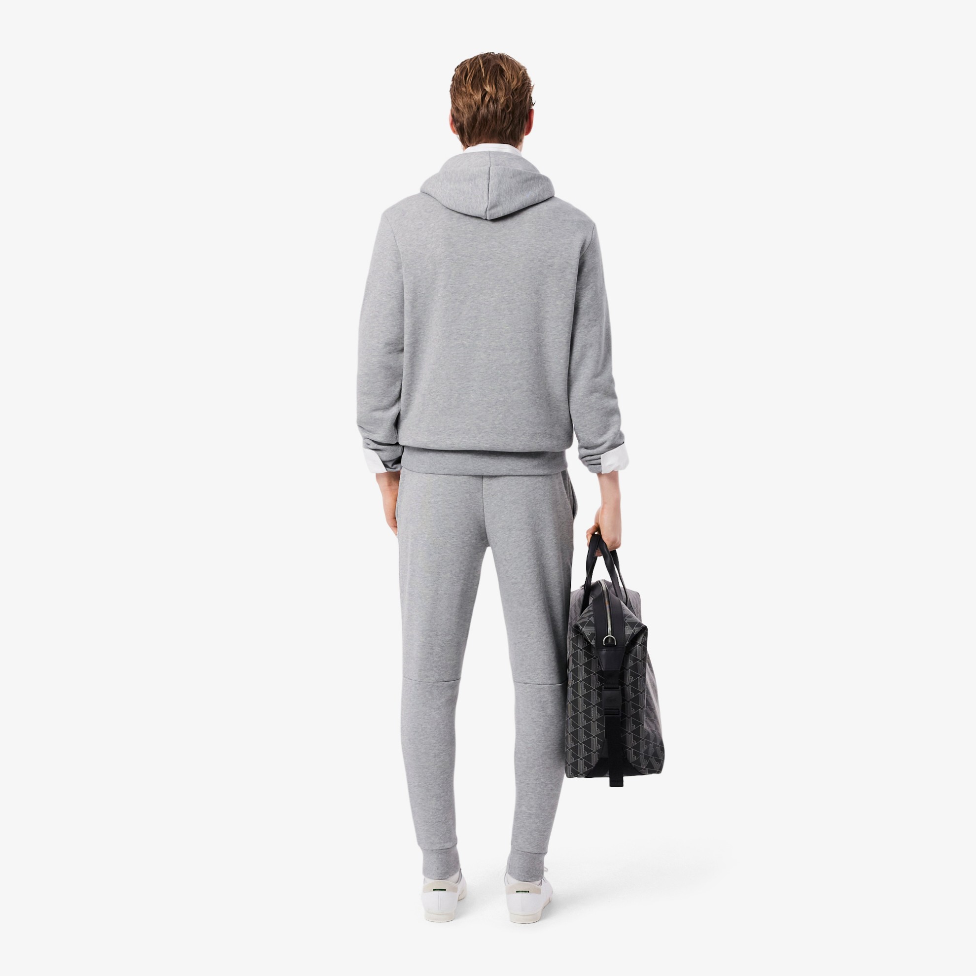 Εικόνα της Ανδρικό Βαμβακερό Fleece Jogger Παντελόνι Φόρμας 