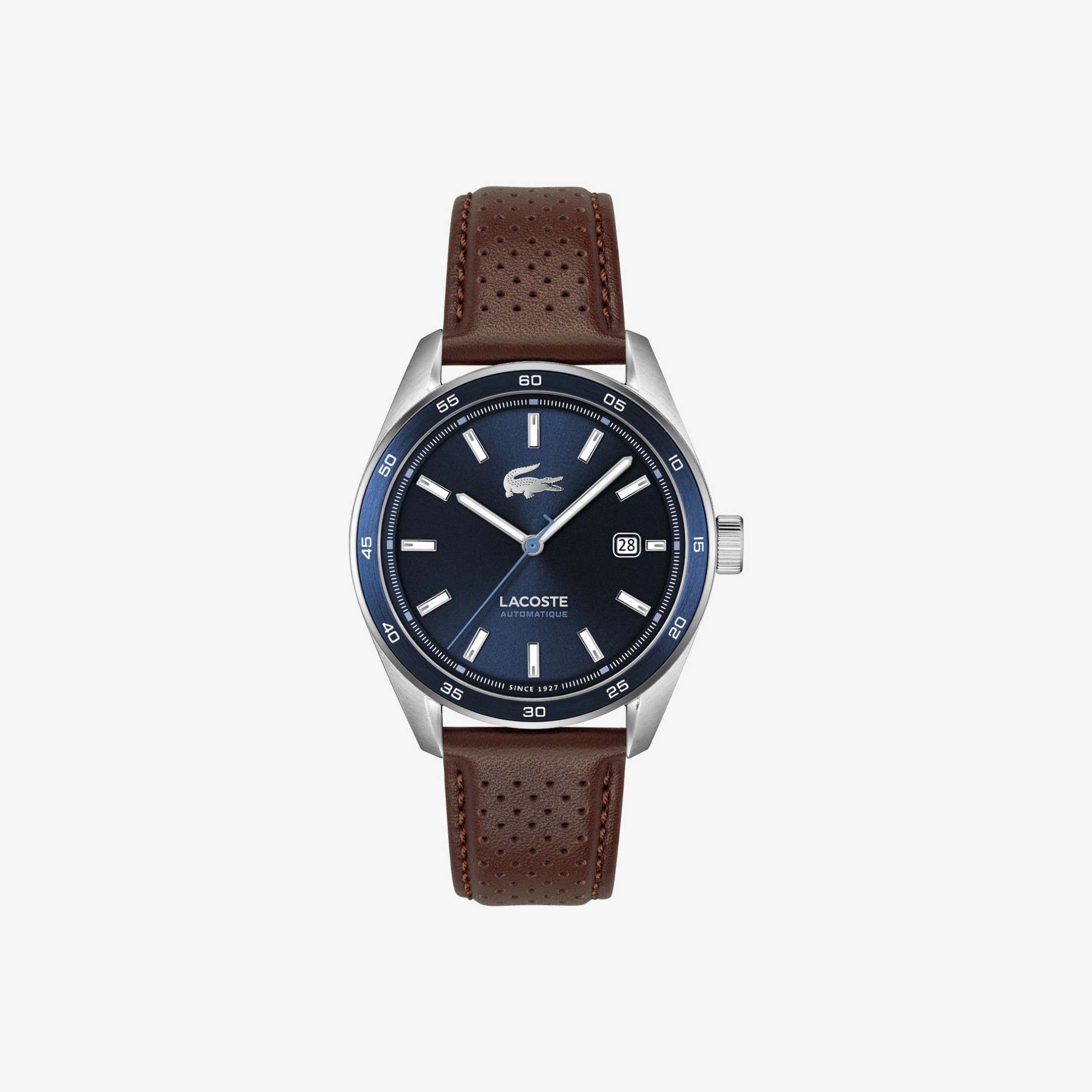 Εικόνα της Ανδρικό Boston Leather Automatic Ρολόι