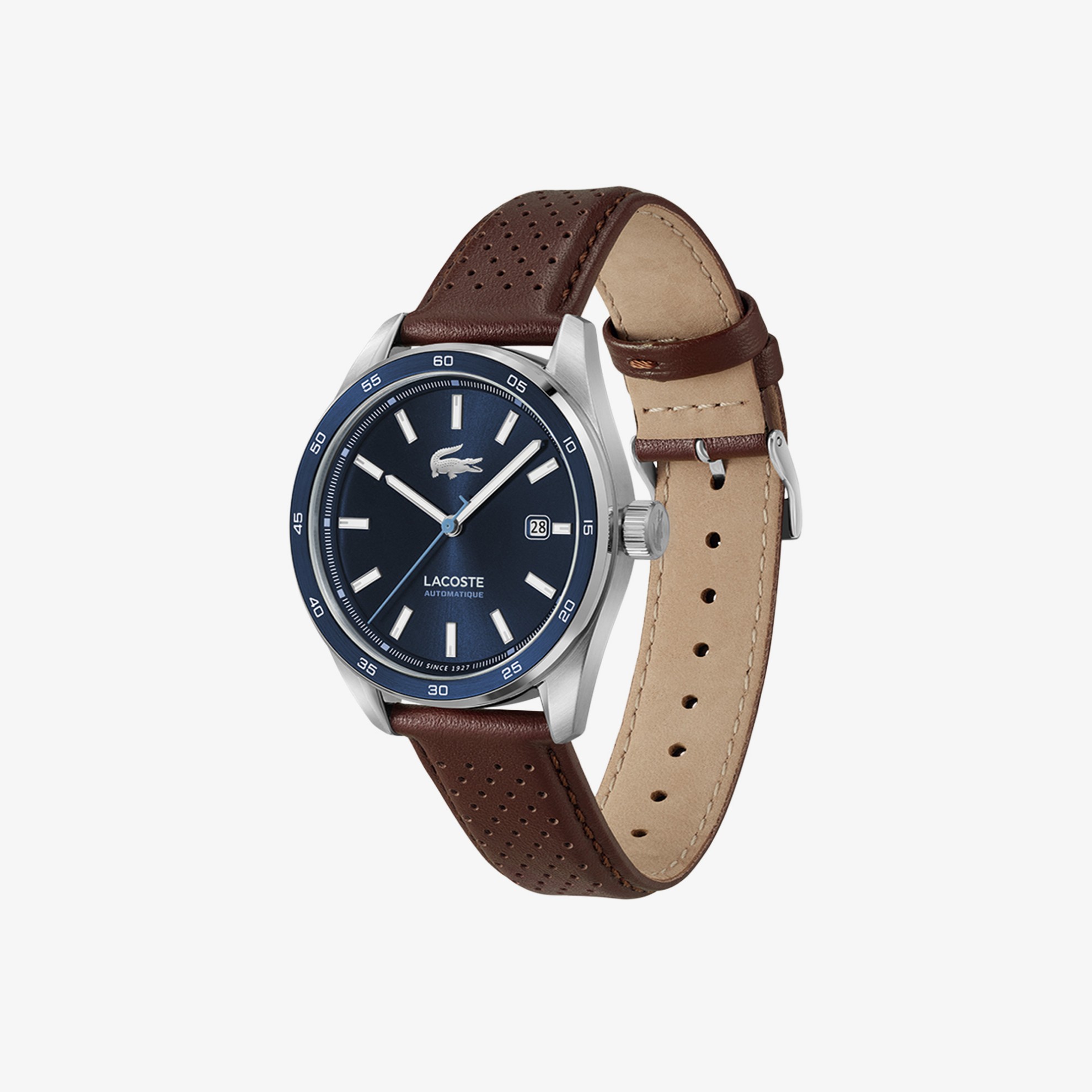 Εικόνα της Ανδρικό Boston Leather Automatic Ρολόι