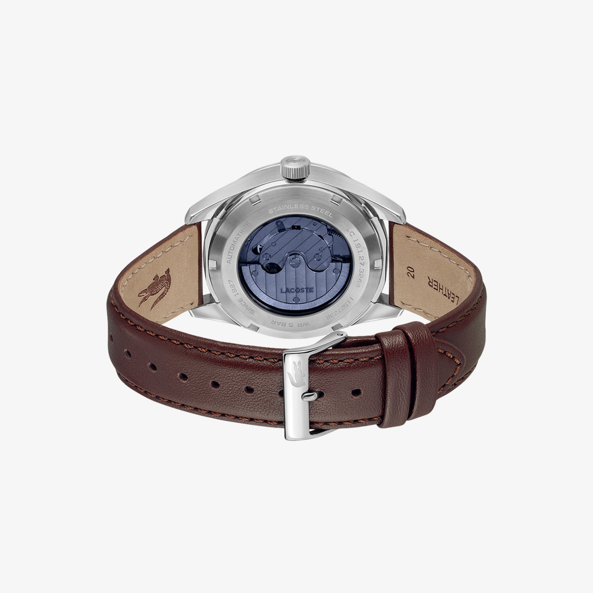 Εικόνα της Ανδρικό Boston Leather Automatic Ρολόι