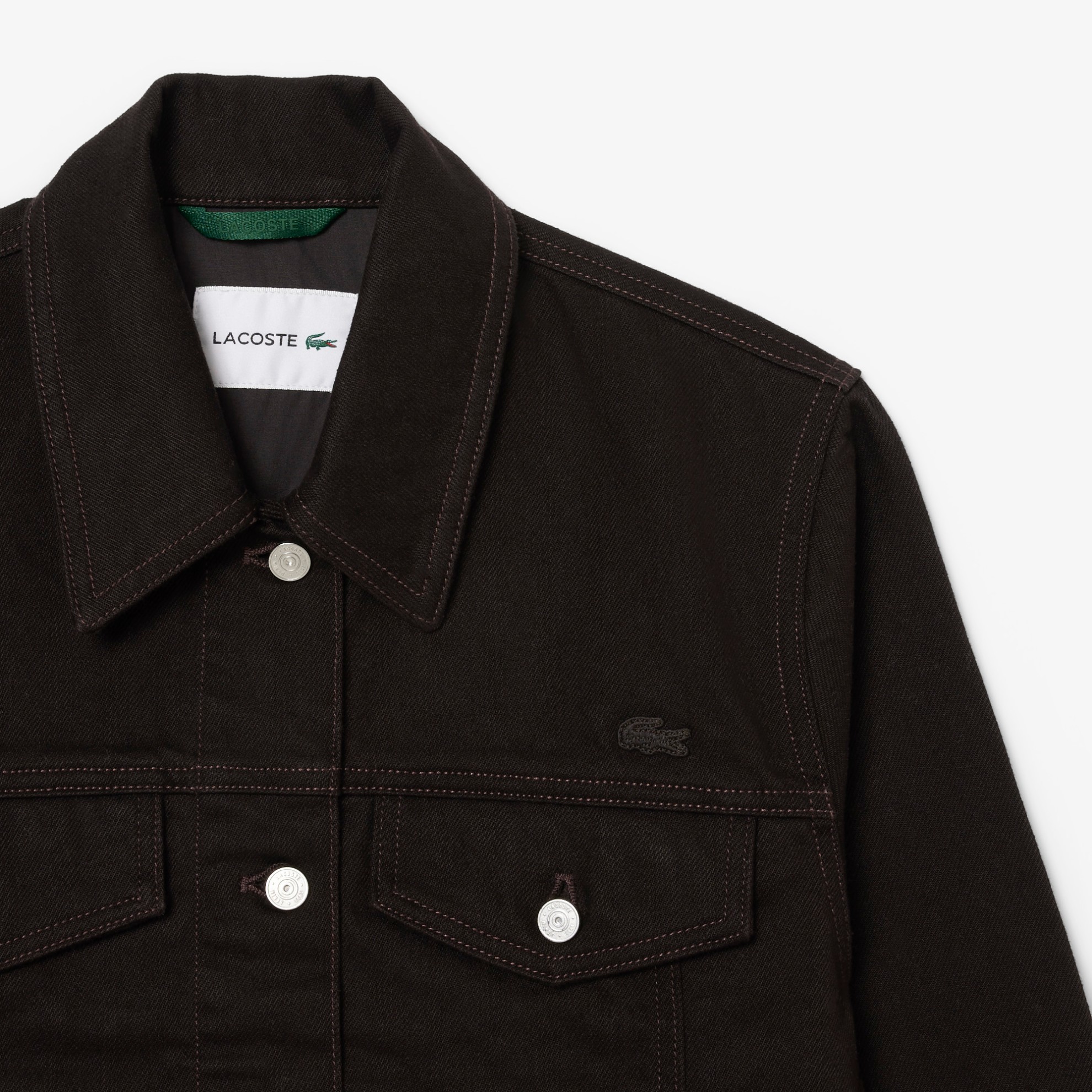 Εικόνα της Γυναικείο Buttoned Denim Jacket Slim Fit 